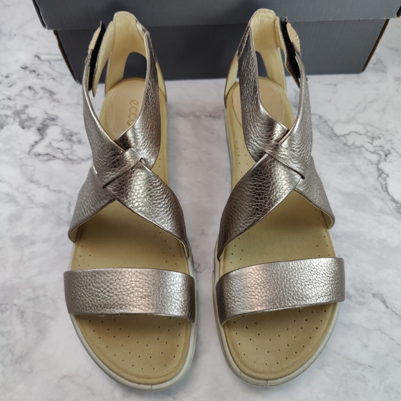 ecco damara ankle sandal warm grey